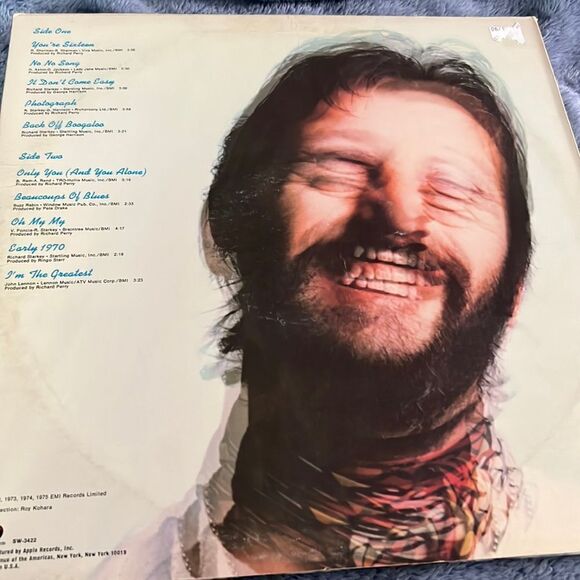 Ringo Starr ‎– Blast From Your Past LP - Picture 2 of 10